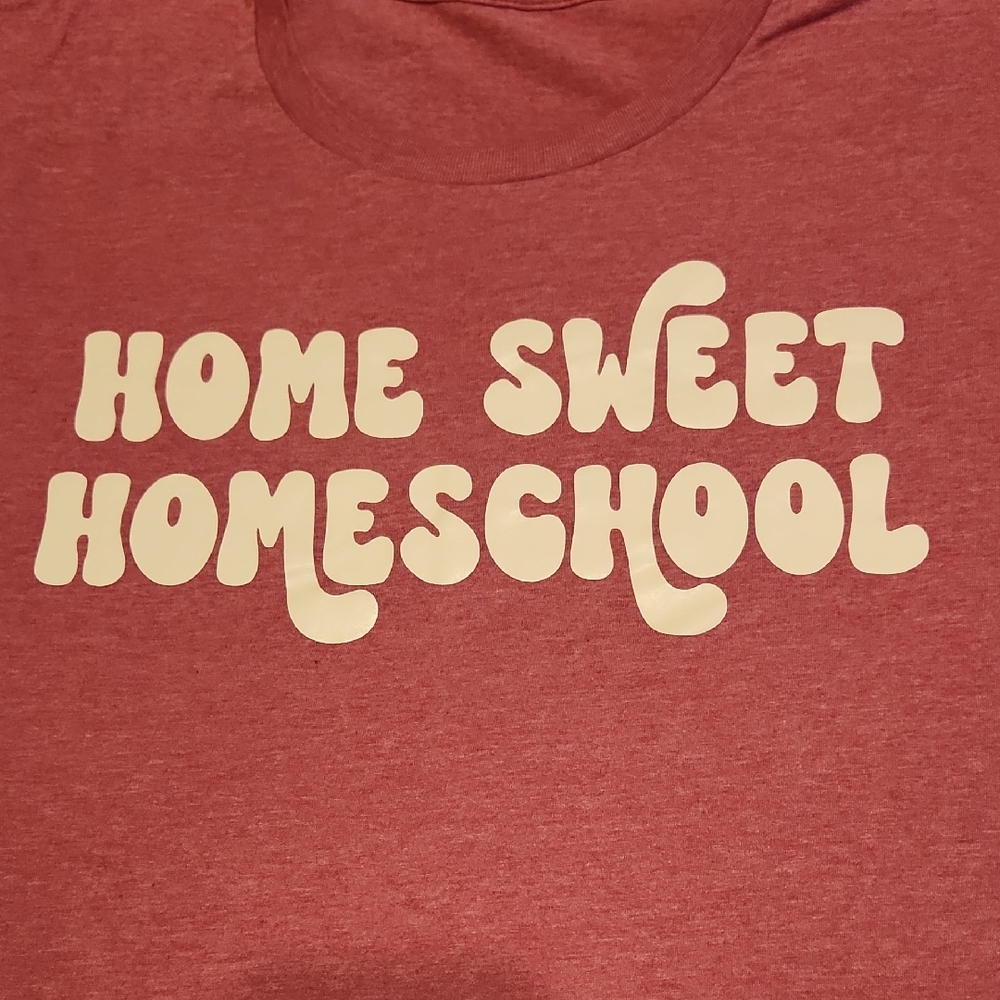 Custom "Home Sweet Homeschool" Short-Sleeve T-Shirt